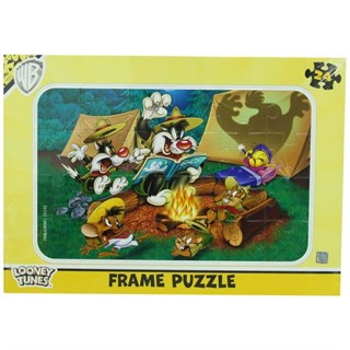 Mabbels Çocuk Puzzle 24 Parça Frame Looney Tunes